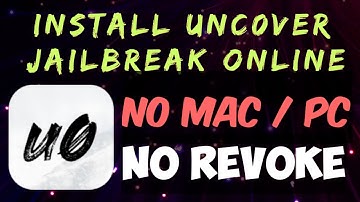 NEW Install Unc0ver jailbreak online / No Computer