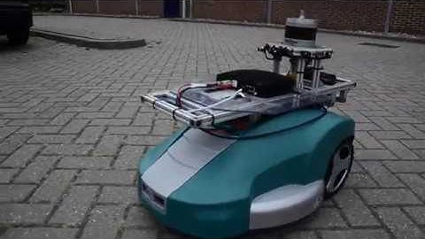 First ride of TrimBot out of the lab