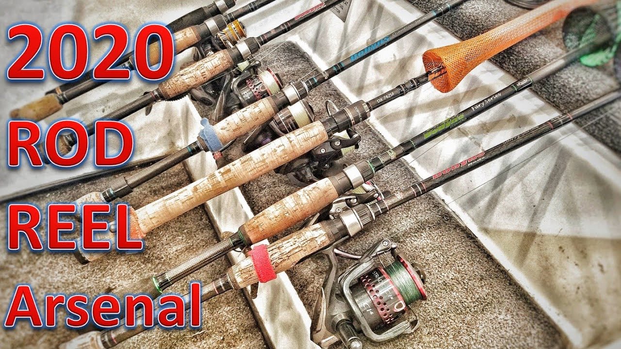 ROD & REEL ARSENAL - Part 1: Spinning Rods Setup 2020 Dobyns Bass Fishing  Rods Lineup Review 
