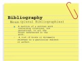 Bibliography vs. Reference vs. Work Cited (Research ...