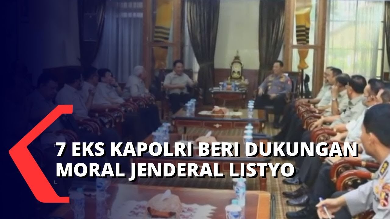 7 Eks Kapolri Ramai-Ramai Datangi Mabes, Beri Dukungan Listyo Sigit untuk Transformasi Polri!