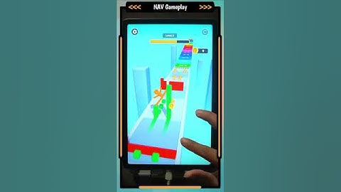 Cube Surfer - Gameplay Walkthrough Android,  iOS #shorts