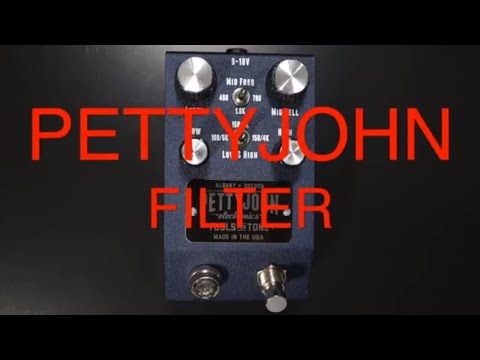 Pettyjohn Filter In-depth Demo Video by Shawn Tubbs