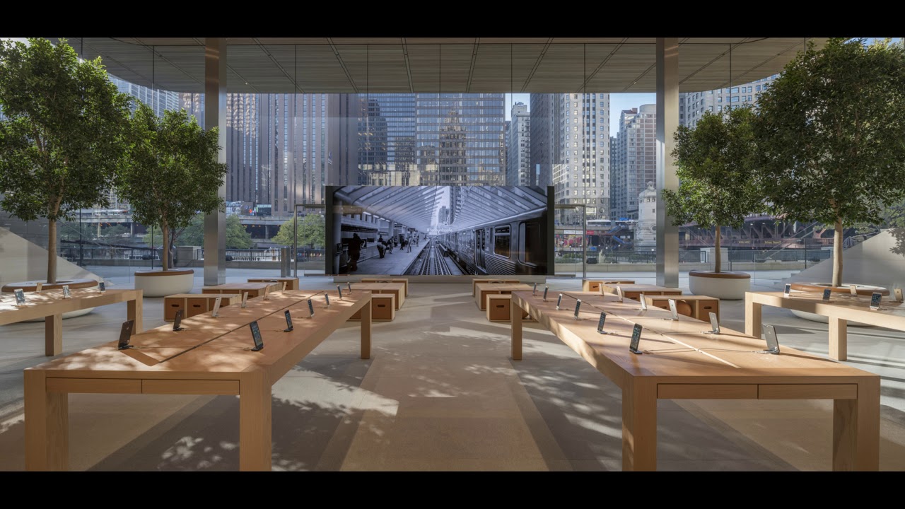 Apple Store Michigan Avenue, Chicago / Foster + Partners