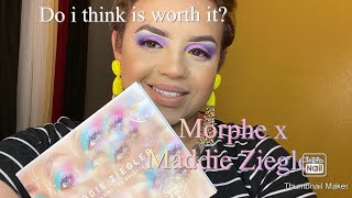 *New* MORPHE X MADDIE ZIEGLER THE IMAGINATION PALETTE REWIEW AND TUTORIAL (  IN SPANISH)