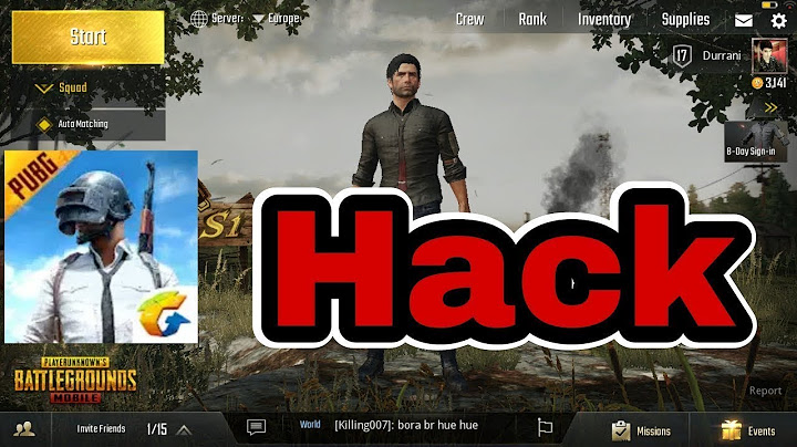 Hướng dẫn chi tiết hack pubg mobile