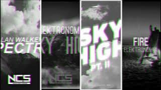 Alan Walker - Spectre X Elektronomia - Sky High // Sky High Pt. II // Fire (Mega Mashup)