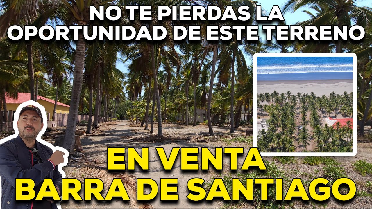 NO DISPONIBLE- TERRENO FRENTE AL MAR EN VENTA EN LA BARRA DE SANTIAGO ...