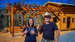 BUILDING A 26 FT  ROOFING BEAM