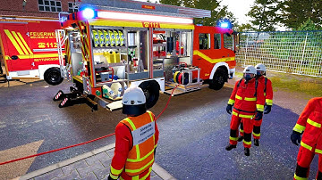 Emergency Call 112 - Section Leader Course for Volunteer Firefighter! (Firefighting Simulation)