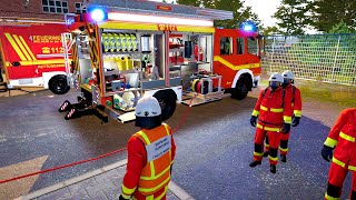 Emergency Call 112 - Section Leader Course for Volunteer Firefighter! (Firefighting Simulation)