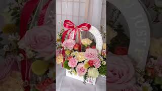 Redribbin บริการรับช่อดอกไม้ #redribbin #florist #ถ่ายจากสินค้าจริง #flowers