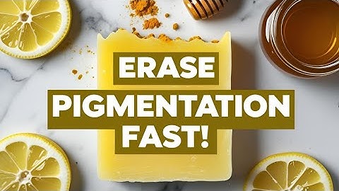 How to make homemade lemon soap to remove all stubborn Pigmentation ( melt and pour)