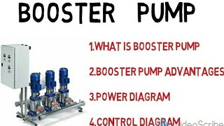 Booster pump /control diagram