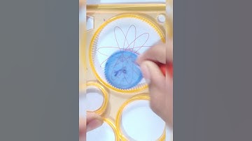 Spirograph Design || Spirograph Art #shortsfeed #spirograph