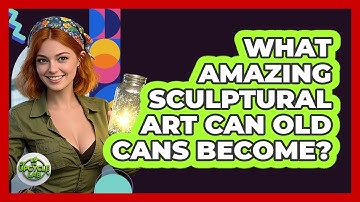 What Amazing Sculptural Art Can Old Cans Become? - The Upcycle Lab