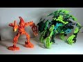 How To Build: (Bionicle) Greenasuarus &amp; Orange Dude