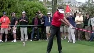 Bubba Watson (slow motion golf swing)