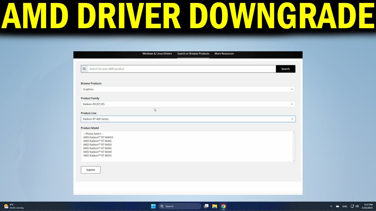 How To Install Previous AMD Drivers & Downgrade to Older AMD Driver ...