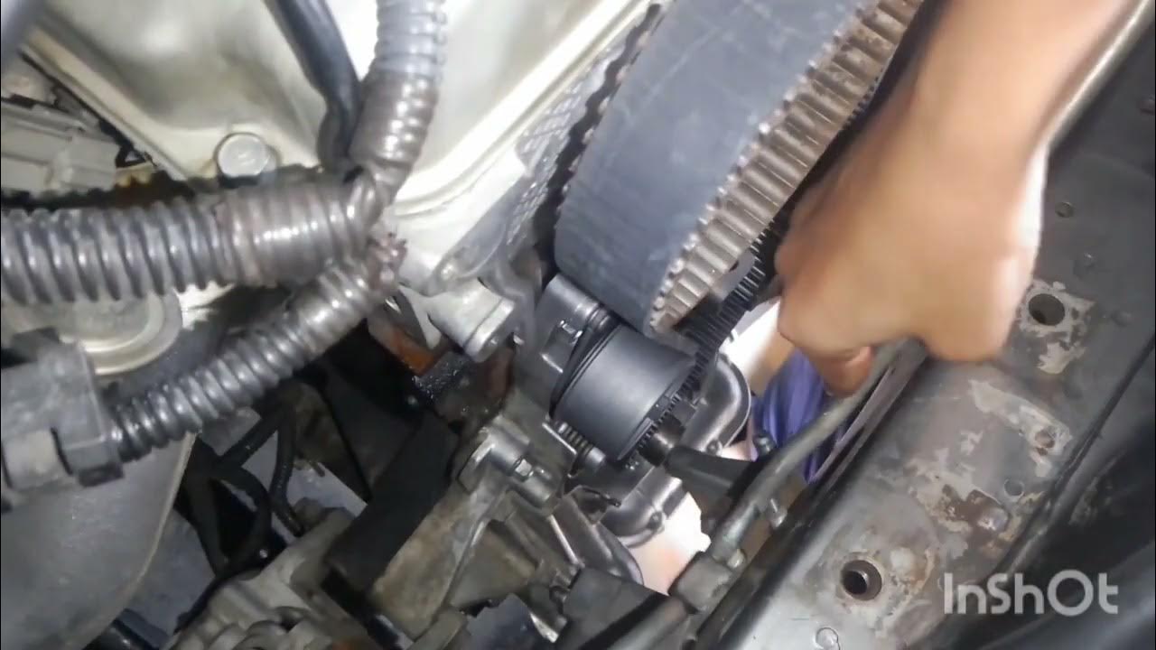 Como cambiar estoperas y correa de tiempo Mitsubishi Lancer . . . video