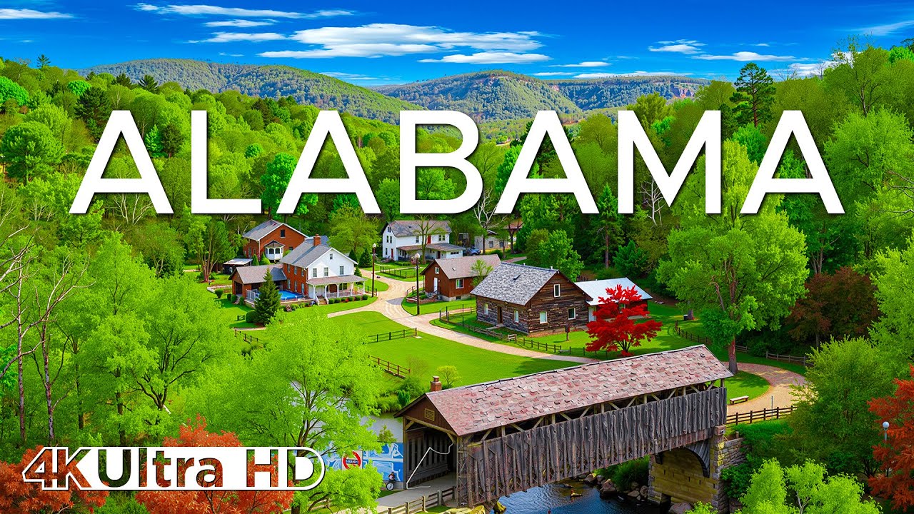 Alabama in 4K | Nature, History & Southern Serenity