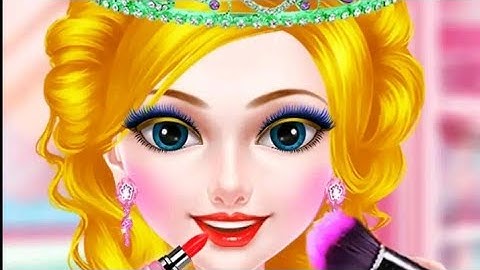 Royal princess makeover salon : princess makeup