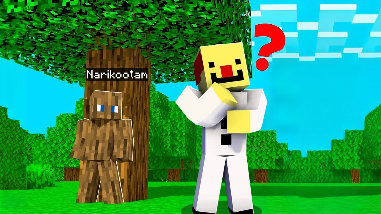 Minecraft, I Shapeshift To Cheat In Minecraft Hide And Seek || Minecraft Mods || Minecraft gameplay