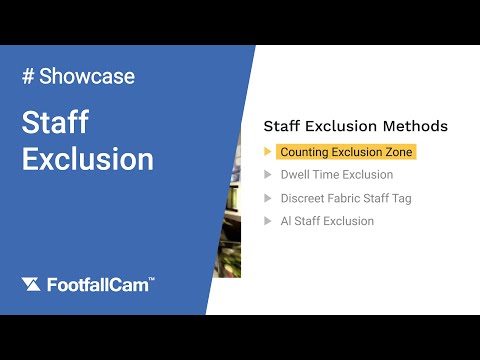 FootfallCam - Staff Exclusion Methods