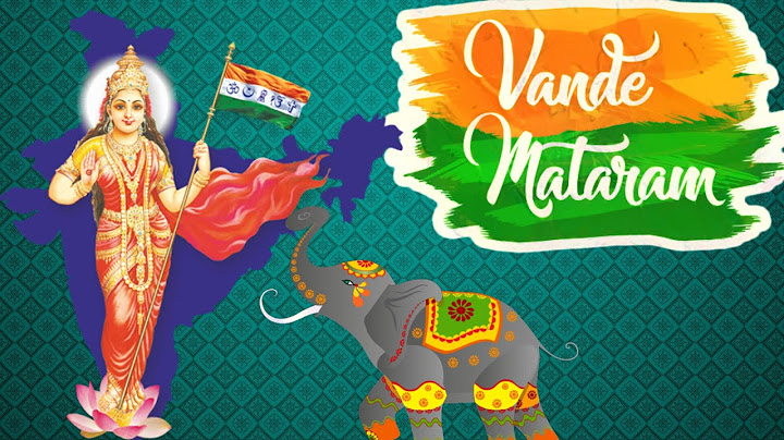 Vande Mataram Song | वन्दे मातरम I Desh Bhakti | National Song Of india | Song for Independence Day