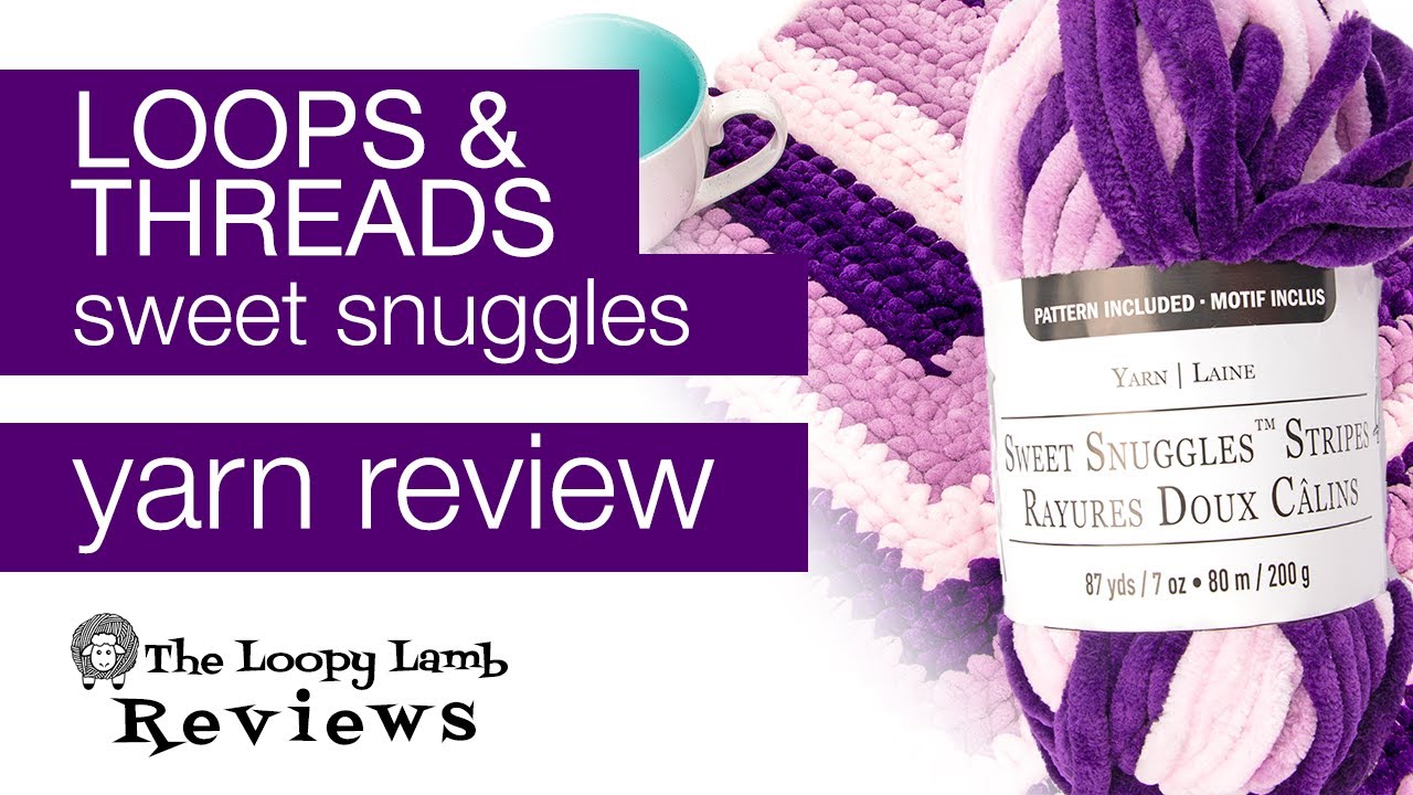My Honest Review of Sweet Snuggles Yarn (in 2024) by Loops & Threads -  Little World of Whimsy