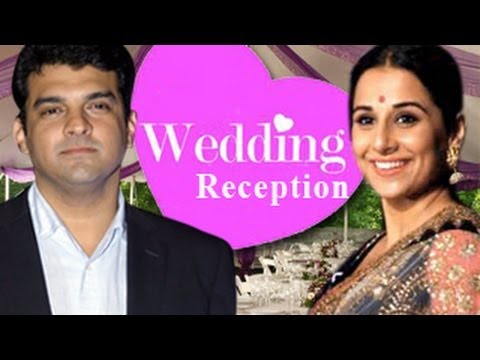 Vidya Balan Siddharth Roy Kapoor S Wedding Reception In Chennai