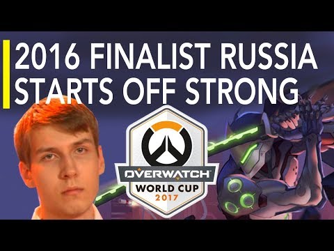 Russia vs Singapore | Overwatch World Cup 2017 Highlights ft. ShaDowBurn