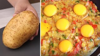 ১টি আলু দিয়ে দারুন স্বাদের ডিমের নাস্তা রেসিপি। Easy Alur Nasta | Egg Breakfast Recipe | Dimer Nasta