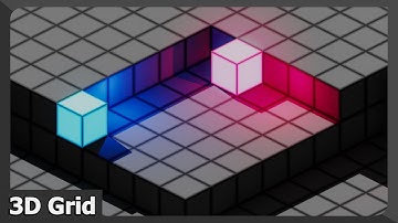 Godot 4.3: 3D Grid Effect NO Shader
