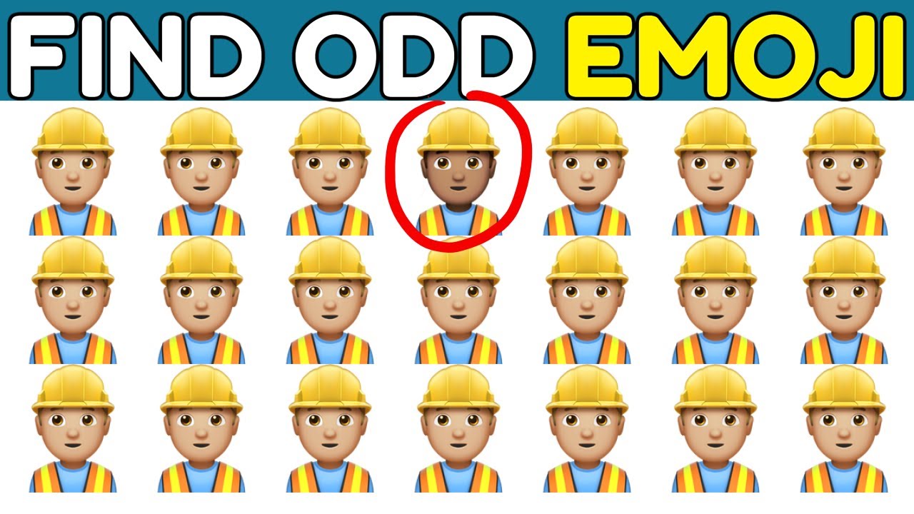 Hardest Find The Odd Emoji Challenge Ever Emoji Puzzle Quiz YouTube Hardest Find The Odd Emoji Challenge Ever Emoji Puzzle Quiz YouTube