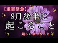 【9月後半】恐ろしいほど当たる