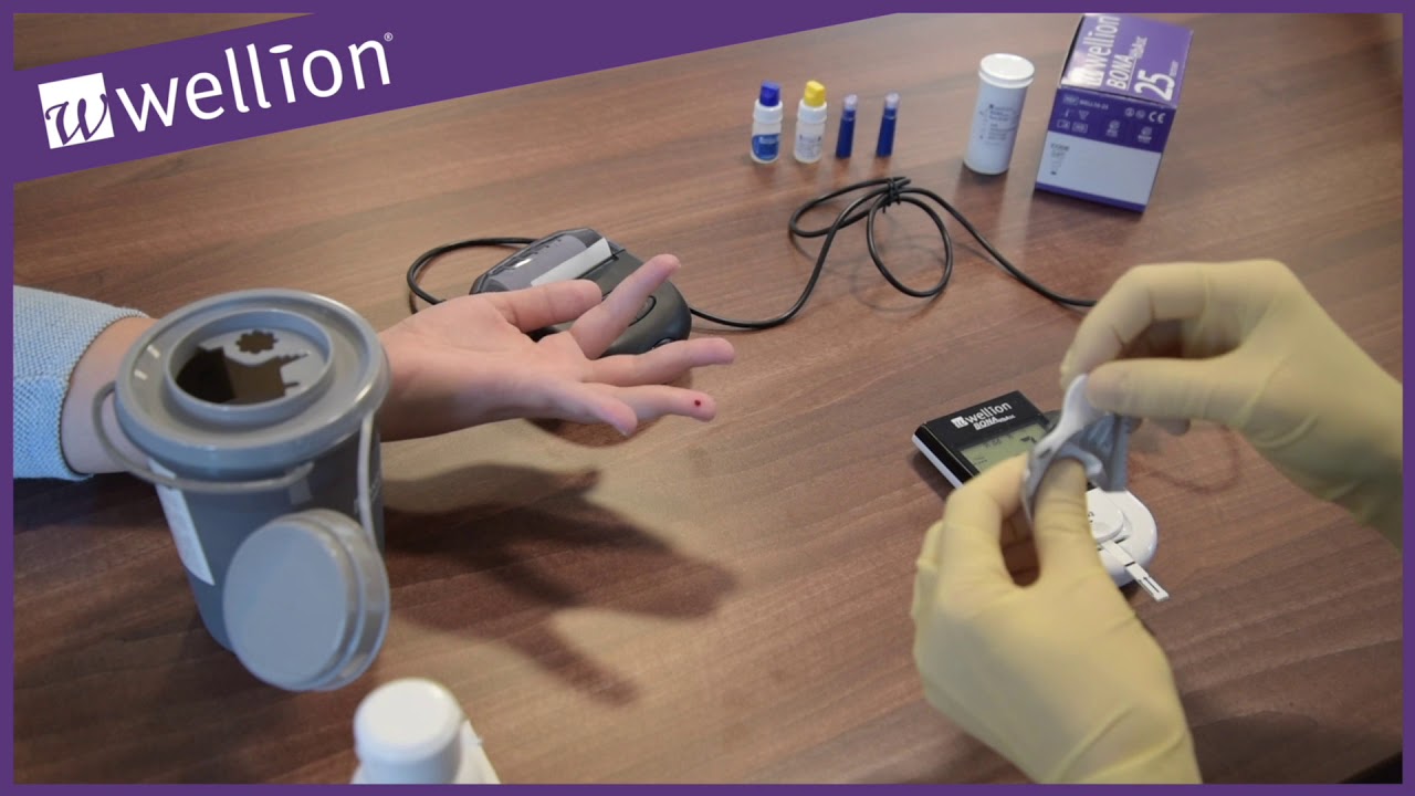 Wellion BONA HbA1c Analyzer (mmol/mol) - How to make a HbA1c / Wie man einen HbA1c-Test durchführt