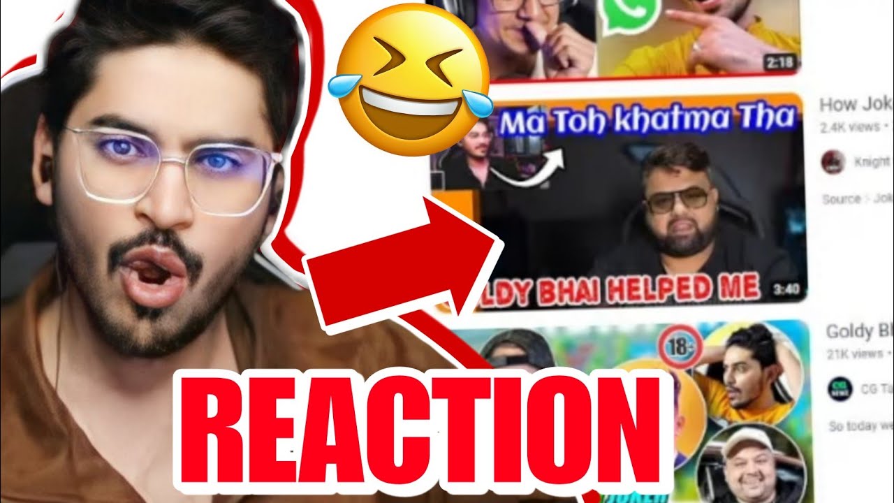 Joker Reaction When He Saw This...🤣 - YouTube