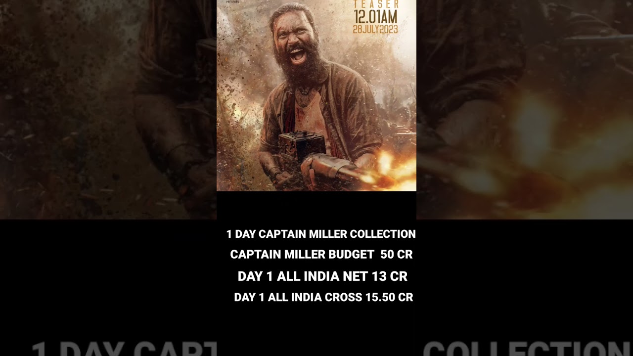 CAPTAIN MILLER 1 ST DAY COLLECTION 