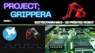 Programming a Robotic Arm with STM32 | Part 1 #EEZYbotARM MK2