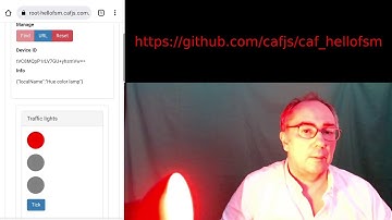 Synchronize state machines with Caf.js and XState