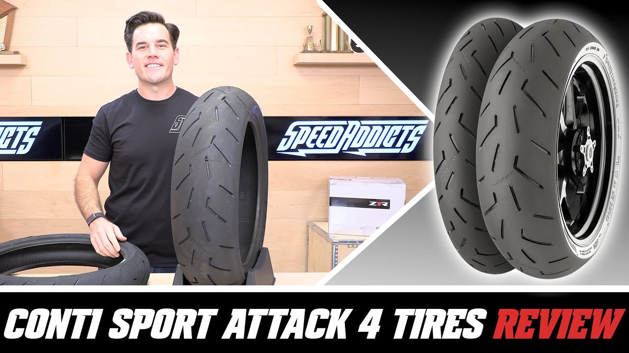 Continental Sport Attack 4 Tires Review at SpeedAddicts.com - YouTube