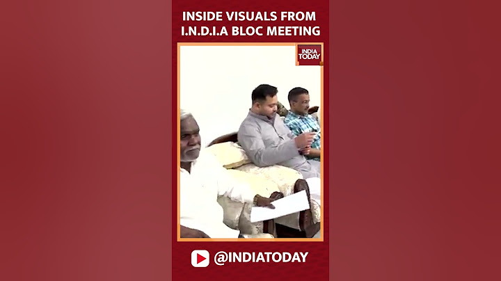 Inside Visuals From INDIA Bloc Meeting | Lok Sabha Election 2024 | India Today