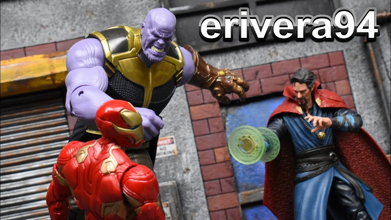 Marvel Legends Vingadores Thanos Iron Man Doctor Strange 3-Pack