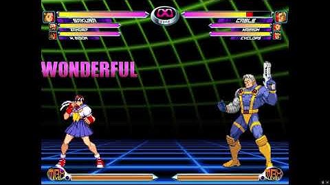 Love of the Fight Moves - Marvel vs Capcom 2 - Sakura