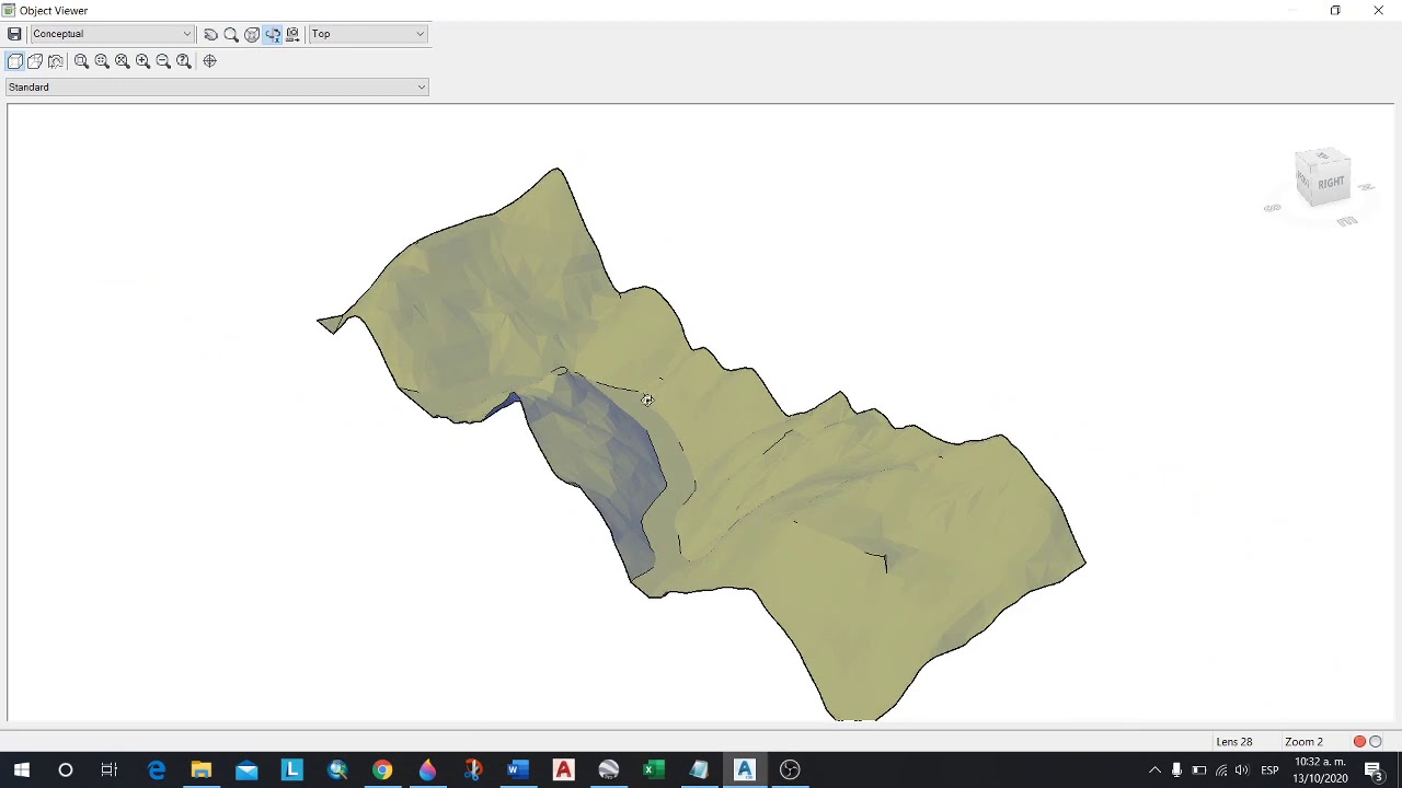 SHP to DWG EXTRAER PUNTOS TOPOGRAFICOS DE LA CARTA NACIONAL, MUESTRA DE ...