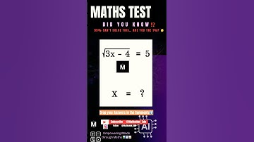 Test⁉️ #maths #math #test #puzzle #quiz #dothingsyoudontwanttodo #shorts #youtubeshorts #shortvideo