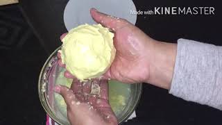 ازاي اطلع زبدة من كريمه الخفق / How do I get butter from the whipping cream?