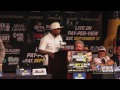 Mayweather vs. Maidana 2 : Final press conference.