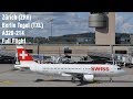 SWISS Flight LX968 | Full Flight | Zürich - Berlin Tegel | A320